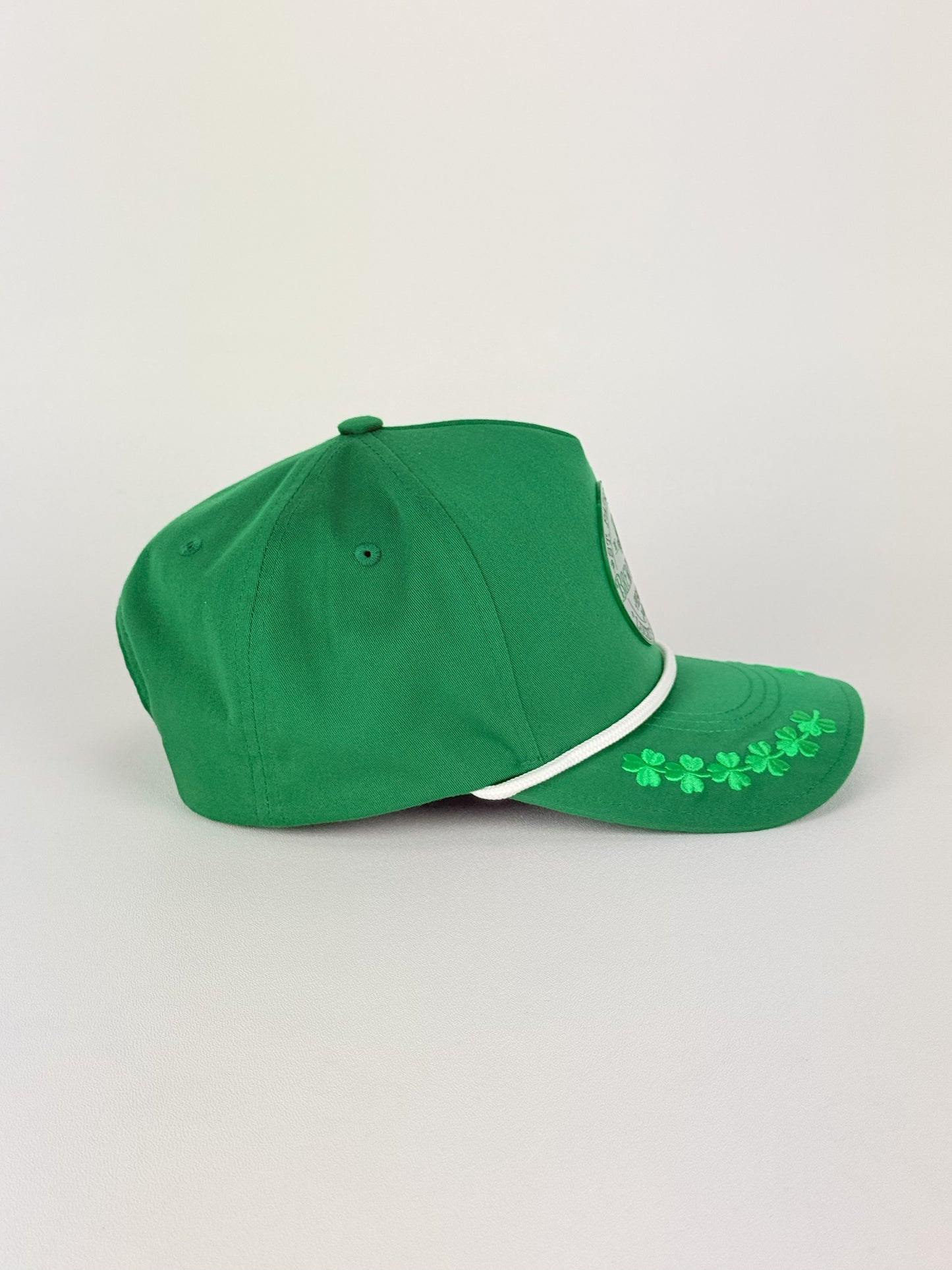 St. Patrick’s Day Clover Hat – Laser-Engraved Green Patch